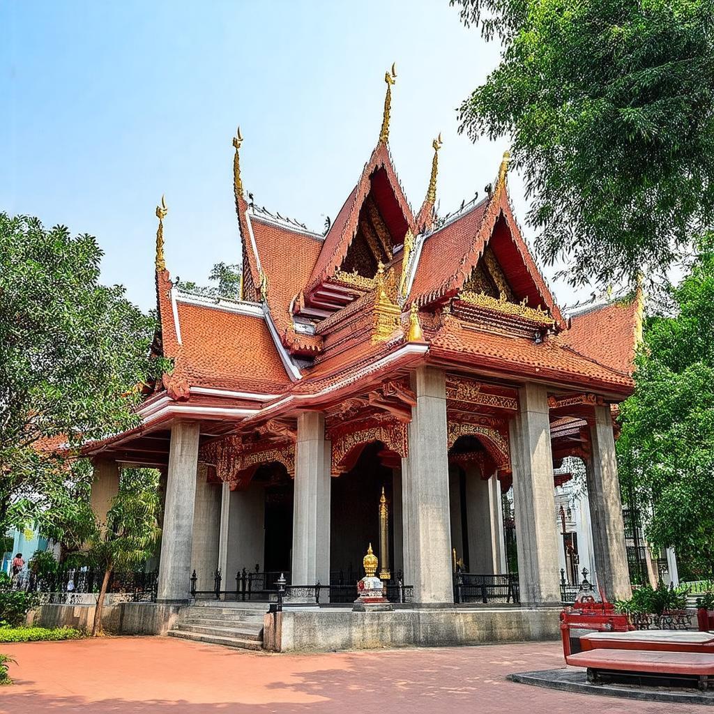Kiến trúc độc đáo của Chùa Vĩnh Nghiêm kết hợp nét truyền thống và hiện đại.